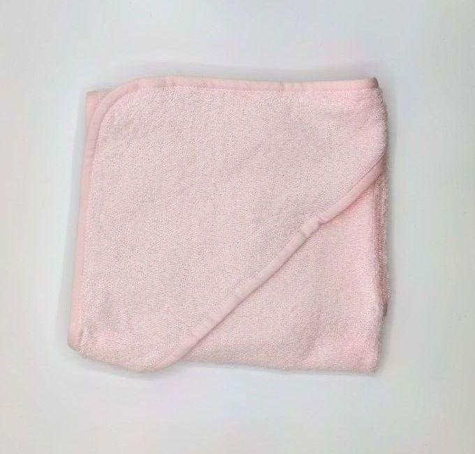 cape de bain rose personnalisée 